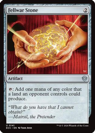 Fellwar Stone (ECC-141) [Commander: Lorwyn Eclipsed]