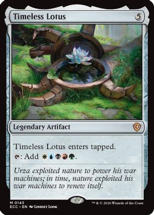 Timeless Lotus (ECC-143) [Commander: Lorwyn Eclipsed]
