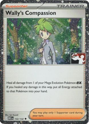 Wally's Compassion (Cosmos Holo) (132/132) [Prize Pack Series Cards] Holofoil - Uncommon