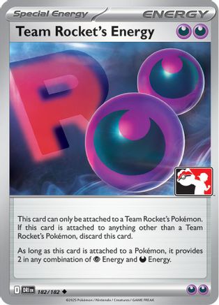 Team Rocket's Energy (182/182) [Prize Pack Series Cards] - Uncommon