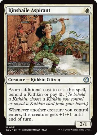 Kinsbaile Aspirant (ECL-021) [Lorwyn Eclipsed] Foil