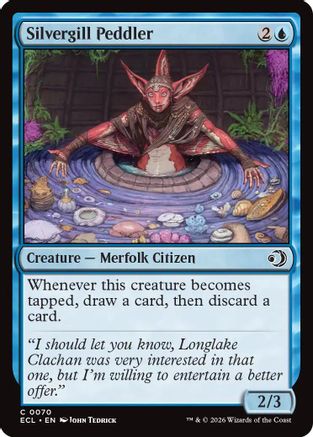 Silvergill Peddler (ECL-070) [Lorwyn Eclipsed]