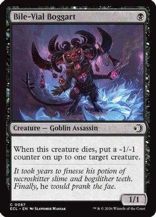 Bile-Vial Boggart (ECL-087) [Lorwyn Eclipsed] Foil