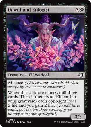 Dawnhand Eulogist (ECL-099) [Lorwyn Eclipsed] Foil