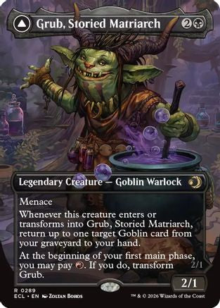 Grub, Storied Matriarch (Borderless) (ECL-289) [Lorwyn Eclipsed]