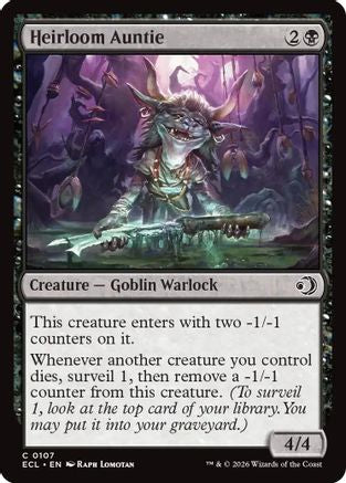 Heirloom Auntie (ECL-107) [Lorwyn Eclipsed] Foil