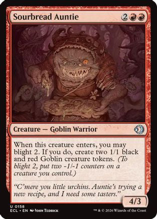Sourbread Auntie (ECL-158) [Lorwyn Eclipsed] Foil