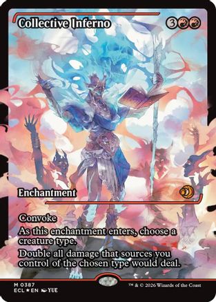 Collective Inferno (Showcase) (ECL-387) [Lorwyn Eclipsed] Foil