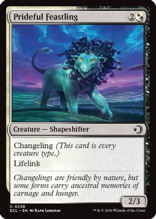 Prideful Feastling (ECL-238) [Lorwyn Eclipsed] Foil