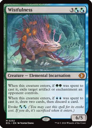 Wistfulness (ECL-252) [Lorwyn Eclipsed] Foil