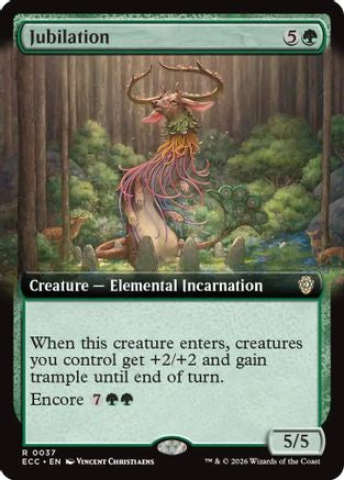 Jubilation (Extended Art) (ECC-037) [Commander: Lorwyn Eclipsed]