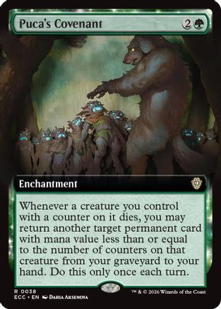 Puca's Covenant (Extended Art) (ECC-038) [Commander: Lorwyn Eclipsed]