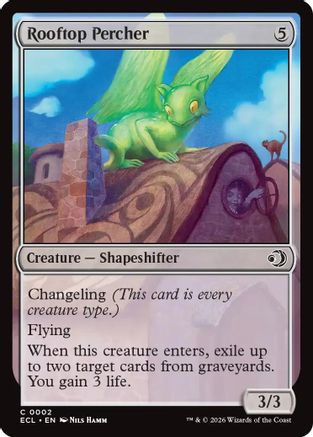 Rooftop Percher (ECL-002) [Lorwyn Eclipsed]