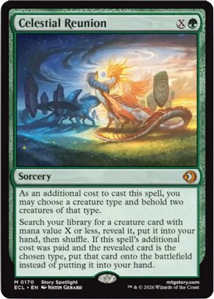 Celestial Reunion (ECL-170) [Lorwyn Eclipsed] Foil