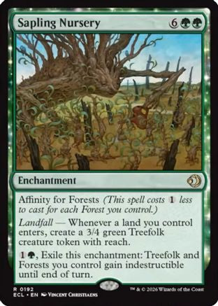 Sapling Nursery (ECL-192) [Lorwyn Eclipsed]