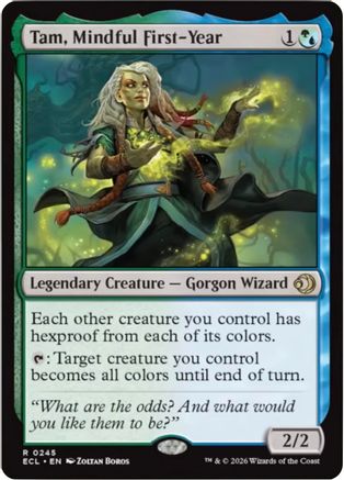 Tam, Mindful First-Year (ECL-245) [Lorwyn Eclipsed] Foil