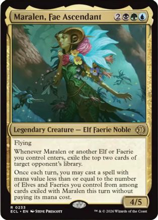 Maralen, Fae Ascendant (ECL-233) [Lorwyn Eclipsed] Foil