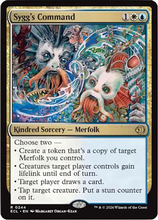 Sygg's Command (ECL-244) [Lorwyn Eclipsed] Foil