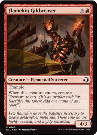 Flamekin Gildweaver (ECL-140) [Lorwyn Eclipsed]