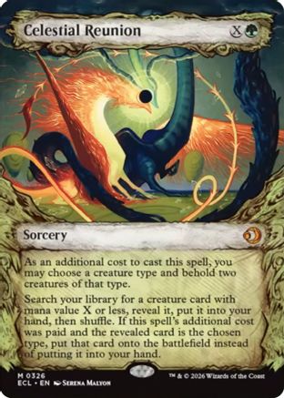 Celestial Reunion (Showcase) (ECL-326) [Lorwyn Eclipsed] Foil