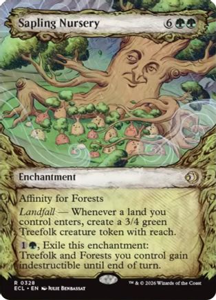 Sapling Nursery (Showcase) (ECL-328) [Lorwyn Eclipsed]