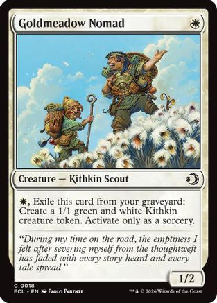 Goldmeadow Nomad (ECL-018) [Lorwyn Eclipsed] Foil