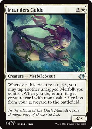Meanders Guide (ECL-025) [Lorwyn Eclipsed] Foil