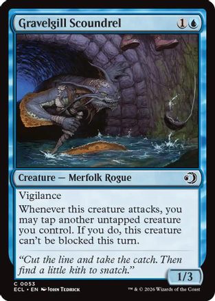 Gravelgill Scoundrel (ECL-053) [Lorwyn Eclipsed]