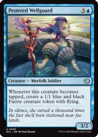 Pestered Wellguard (ECL-063) [Lorwyn Eclipsed]