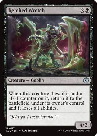 Retched Wretch (ECL-117) [Lorwyn Eclipsed] Foil