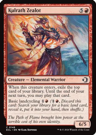 Kulrath Zealot (ECL-148) [Lorwyn Eclipsed]