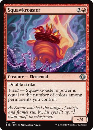 Squawkroaster (ECL-160) [Lorwyn Eclipsed]