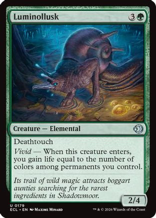 Luminollusk (ECL-179) [Lorwyn Eclipsed] Foil