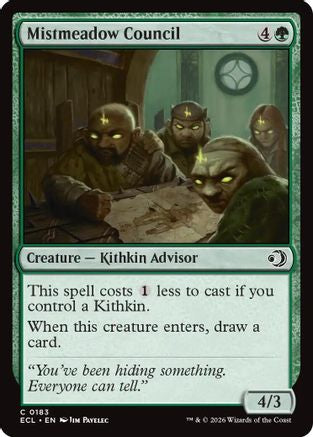 Mistmeadow Council (ECL-183) [Lorwyn Eclipsed]