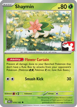 Shaymin (010/182) [Prize Pack Series Cards] - Uncommon
