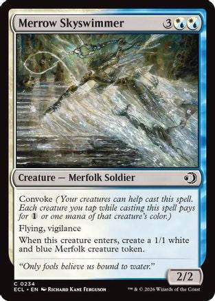 Merrow Skyswimmer (ECL-234) [Lorwyn Eclipsed]