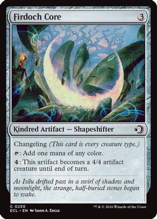 Firdoch Core (ECL-255) [Lorwyn Eclipsed] Foil