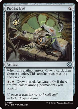 Puca's Eye (ECL-259) [Lorwyn Eclipsed]