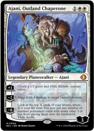 Ajani, Outland Chaperone (ECL-004) [Lorwyn Eclipsed]
