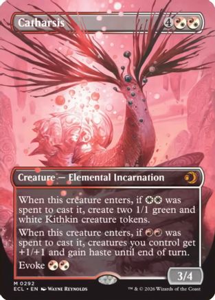 Catharsis (Borderless) (ECL-292) [Lorwyn Eclipsed] Foil