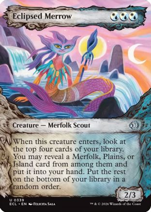 Eclipsed Merrow (Showcase) (ECL-339) [Lorwyn Eclipsed]
