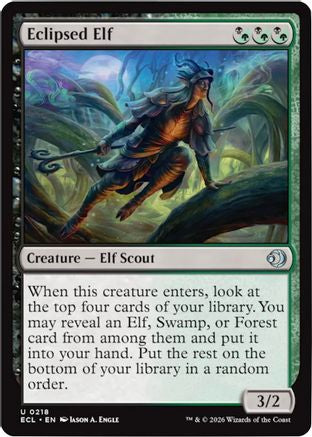 Eclipsed Elf (ECL-218) [Lorwyn Eclipsed]