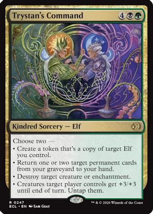 Trystan's Command (ECL-247) [Lorwyn Eclipsed]