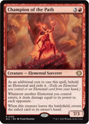 Champion of the Path (ECL-130) [Lorwyn Eclipsed]