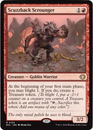 Scuzzback Scrounger (ECL-153) [Lorwyn Eclipsed]