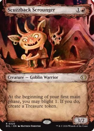 Scuzzback Scrounger (Showcase) (ECL-320) [Lorwyn Eclipsed]