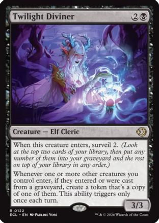 Twilight Diviner (ECL-122) [Lorwyn Eclipsed]