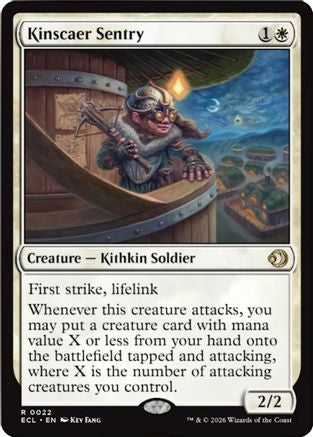Kinscaer Sentry (ECL-022) [Lorwyn Eclipsed] Foil