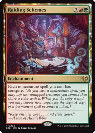Raiding Schemes (ECL-239) [Lorwyn Eclipsed]