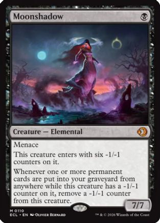 Moonshadow (ECL-110) [Lorwyn Eclipsed] Foil